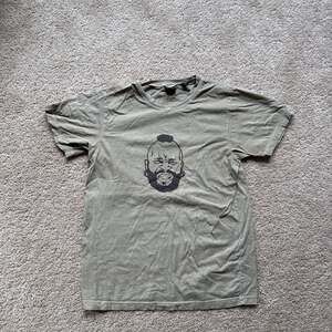 Mr. T Licensed Full Face Portrait Tee Red Cotton T-Shirt